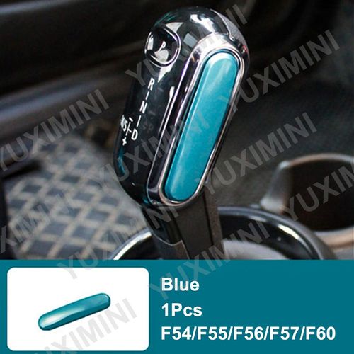 Bleu - Autocollant De Décoration De Tête De Bâton'équipement De Voiture, Pour Bmw Mini Cooper S F54 F55 F56 F57 F60, Accessoires De Style De Voiture, Modification'intérieur