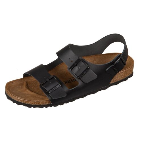 Sandales Birkenstock Milano Cuir M Noir