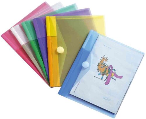 Tarifold Tcollection Porte-Documents Format A5 Pp Scratch De Fermeture Assortis