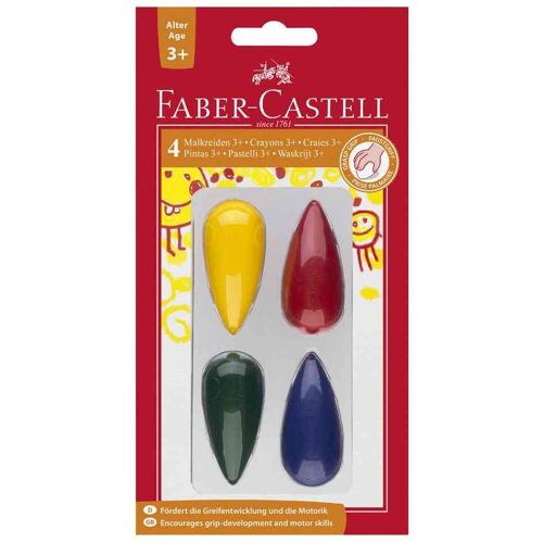 Faber-Castell Crayon De Cire, Assortie En Couleurs