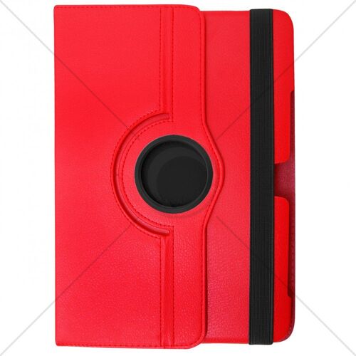 Etui Tablette "Rotate" Pour Samsung P3200 Rouge