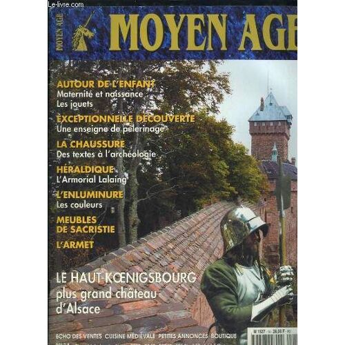 Moyen Age N° 14 Janvier Fevrier 2000. Sommaire: Autour De L Enfant Maternite Et Naissance, Exceptionnelle Decouverte Une Enseigne De Pelerinage, La Chaussure, Meubles De Sacristie...