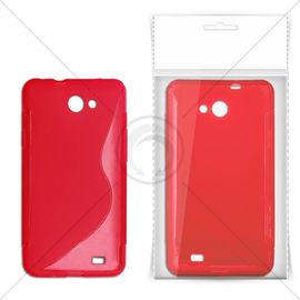 Ego Coque Arriere "S-Case" Pour Samsung S7562 Galaxy S Duos Rouge