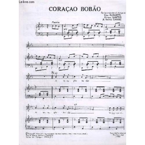 Coracao Bobao + Eu Te Amo - Piano + Chant.
