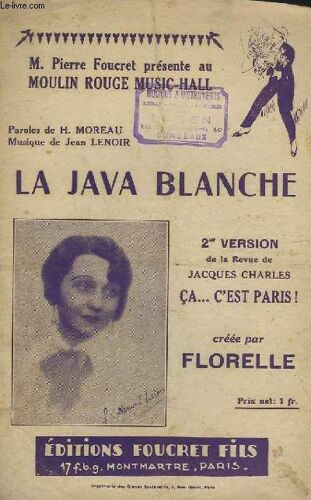 La Java Blanche - Chant.