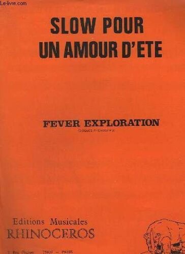 Slow Pour Un Amour D'ete - Piano + Chant.