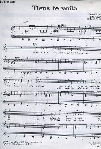 Rien Qu'une Fois + Tiens Te Voila - Piano / Chant + Chant Si / Trompette / Saxo Tenor / Clarinette + Chant Mib / Saxo Tenor / Baryton + Chant Ut / Accordeon / Violon.