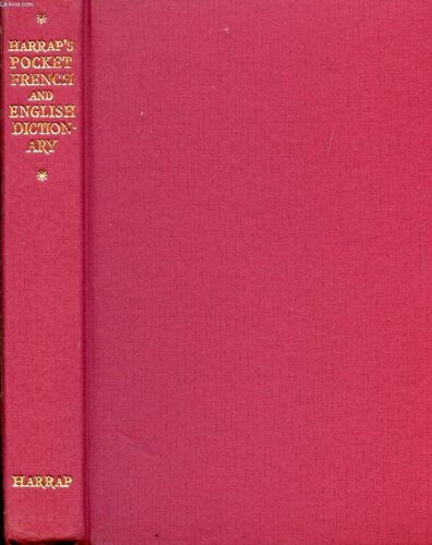 Harrap's Pocket French And English Dictionary, French-English, English-French In One Volume