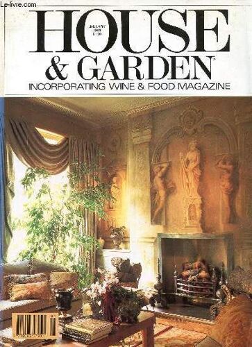 House & Garden, Vol. 44, N° 1 (452), Jan. 1989