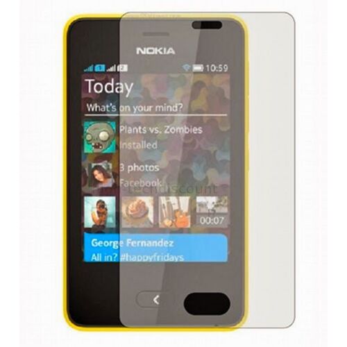 Lot de 3x films de protection protecteur ecran pour Nokia Asha 501
