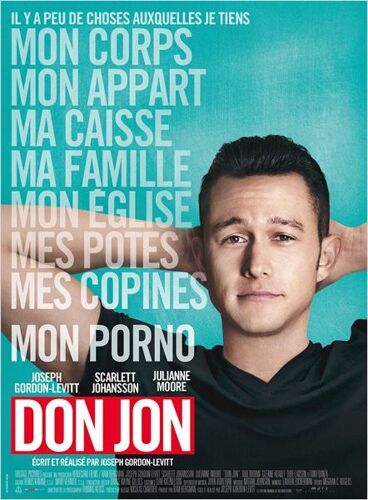 Don Jon - Véritable Affiche De Cinéma Pliée - Format 120x160 Cm -De & Avec Joseph Gordon-Levitt Avec Scarlett Johansson, Julianne Moore, Tony Danza, Glenne Headly, Brie Larson, Rob Brown - 2013
