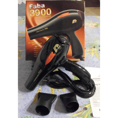 Seche Cheveux Faba Super Turbo 3900 Professionnel
