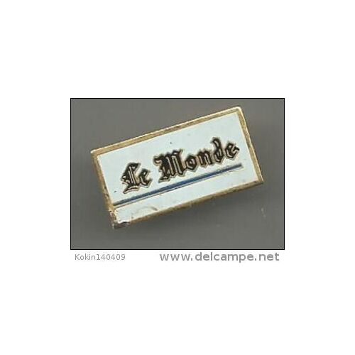 Pin's Journal Le Monde