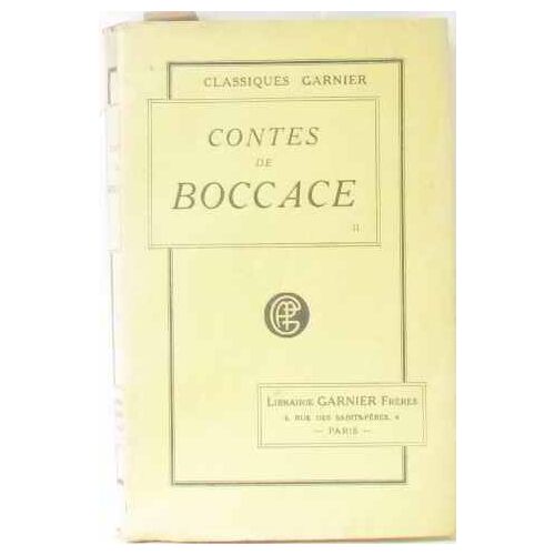 Contes De Boccace (Tome Second)