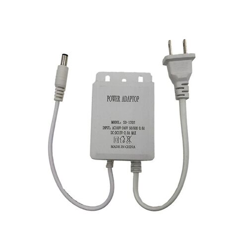 12v 2a Adaptateur secteur étanche Caméra de surveillance d'alimentation Adaptateur secteur étanche à la pluie Bande lumineuse Suppl
