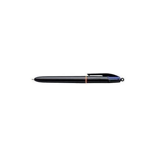 Bic Stylo À Bille Rétractable 4 Couleurs Pro Noir