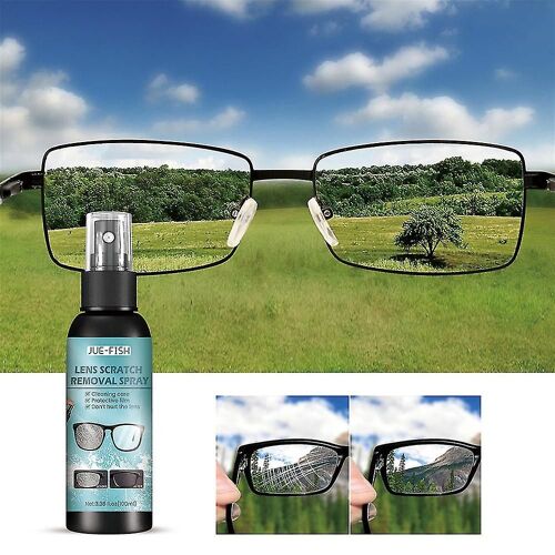 100ml Lens Scratch Removal Spray Eyeglass Repair Liquid Portable