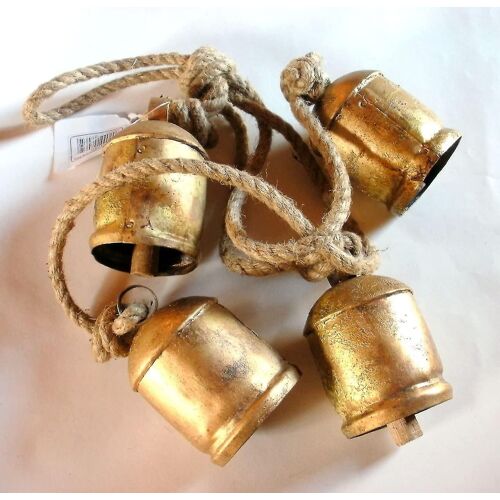 Artisanat Shabby Chic Country Style Rustique Métal Suspendu Géant Cloches de vache