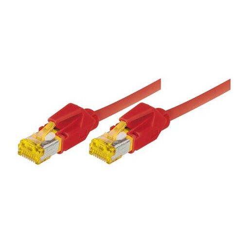 72202R 72202R Câble de brassage S/FTP, PIMF, CAT 6a, rouge, 2,0m