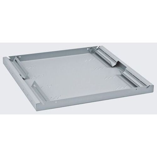 74945756 RAC-UP-650-A4 Fond intermédiaire Triton 19' pour armoires réseau, installation fixe, profondeur 650 mm, 80 kg, gris clair RAL 7035
