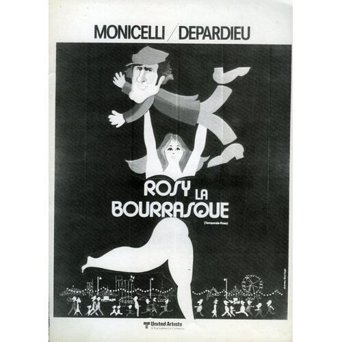 Rosy La Bourrasque, Dossier De Presse, Mario Monicell, Gérard Depardieu, Roland Bock, Faith Minton