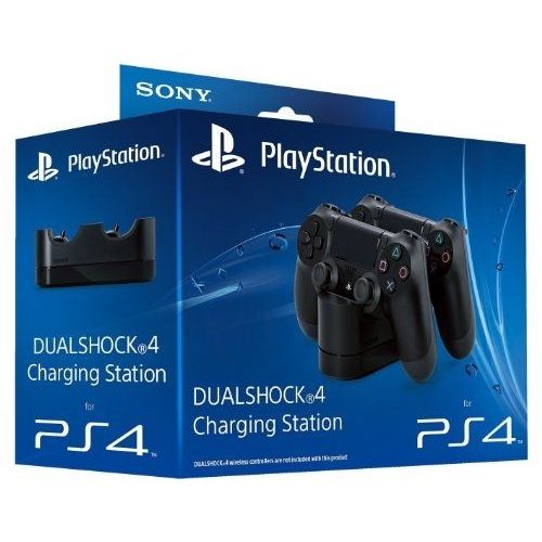 Sony Charging Station - Support De Chargement Pour Commande De Jeux Sans Fil - 2 Connecteurs De Sortie - Pour Dual Shock 4