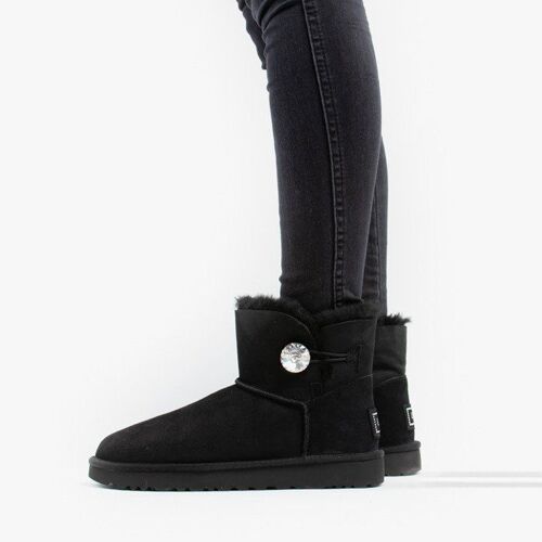 Ugg Mini Bailey Button Bling Noir