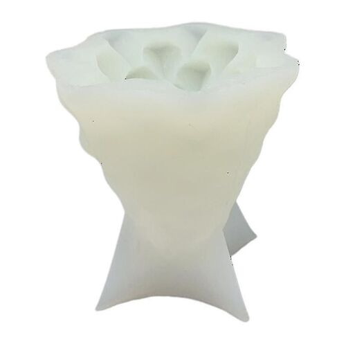 Sawtooth Christmas Tree Shape 3d Candle Epoxy Resin Mold Plaster Silicone Mould