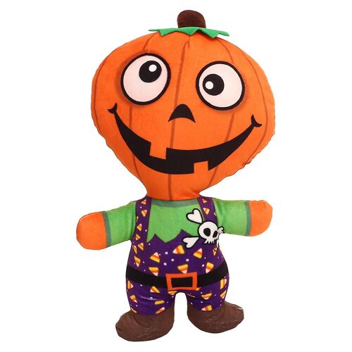 Cartoon Halloween Pumpkin Plush Toy Kid Adult Soft Cute Stuffed Doll Home Decoration 11.8 Inch