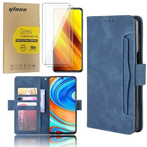 Coque Samsung Z Fold 3 5g Etui Samsung Z Fold 3 5g Étui Housse Coque Pour Samsung Galaxy Z Fold 3 5g Antichoc Portefeuille Etui En Cuir Pu Premium Housse Pour Samsung Galaxy Z Fold 3 5g (Bleu)