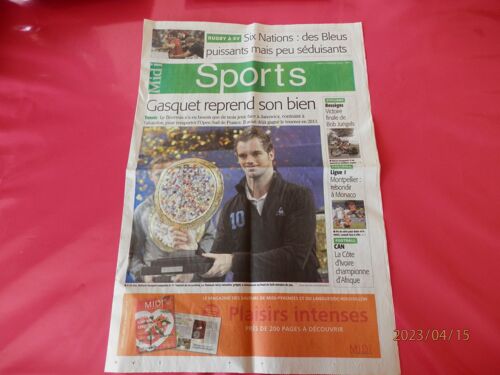 Midi Sports 209 : Open Sud De France 2015 - Gasquet Reprend Son Bien