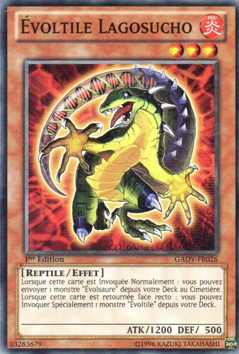 3x -  Evoltile Lagosucho  -  Gaov-Fr026  -  1ere Edition
