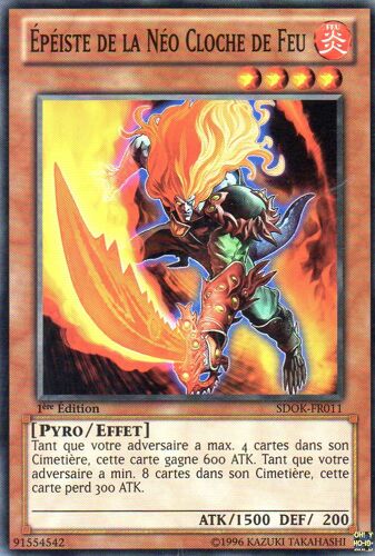 3x -  Epeiste De La Neo Cloche De Feu  -  Sdok-Fr011 -  1ere Edition