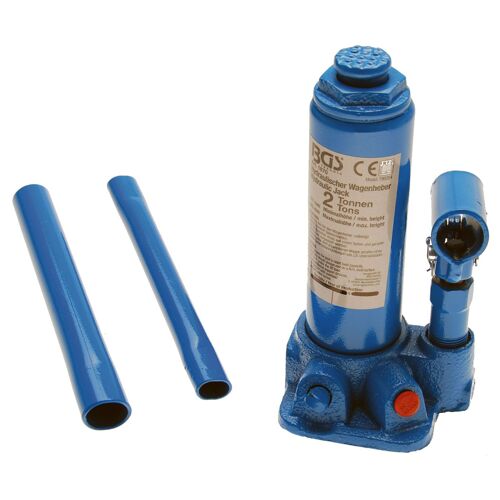 CRIC HYDRAULIQUE BOUTEILLE 2T, 2 Tonnes BGS TECHNIC