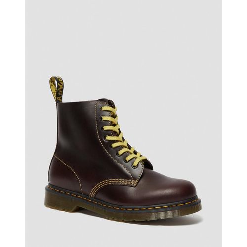 Bottines Dr Martens Boots 1460 Pascal En Cuir Atlas Oxblood Atlas