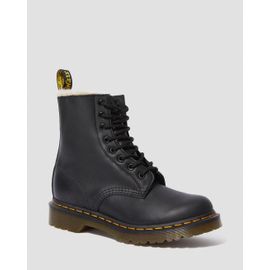 Bottines Dr Martens Boots 1460 Serena En Cuir Doublées De Fourrure Synthétique Burnished Wyoming