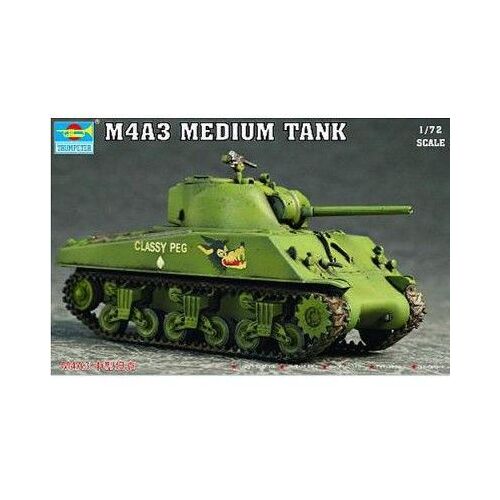 Maquette Char Moyen Us M4a3 Sherman-Trumpeter
