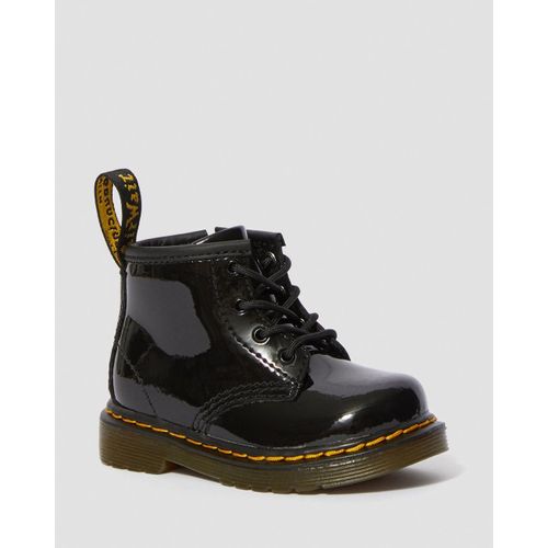Bottines Dr Martens Boots 1460 En Cuir Verni Pour Bébé Patent Lamper