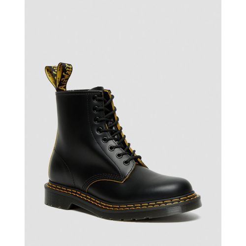 Bottines Dr Martens Boots 1460 En Cuir Double Surpiqûre Smooth Slice