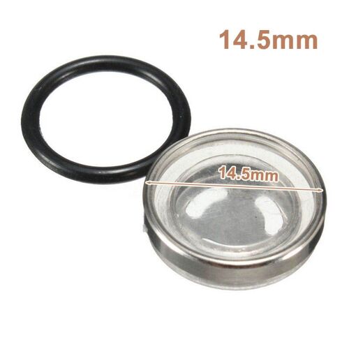 1pcs 14.5mm Joint De Réservoir De Vélo À Intervalles Principaux, Verre De Visée, Moto, D343 Nipseyteko®