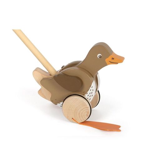 Canard À Pousser Avec Tête Mobile