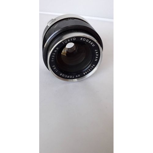 OBJECTIF TOPCON UV TOPCOR 3.5 35 mm pour UNIREX UNI ETC