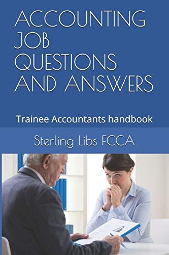 Accounting Job Questions And Answers