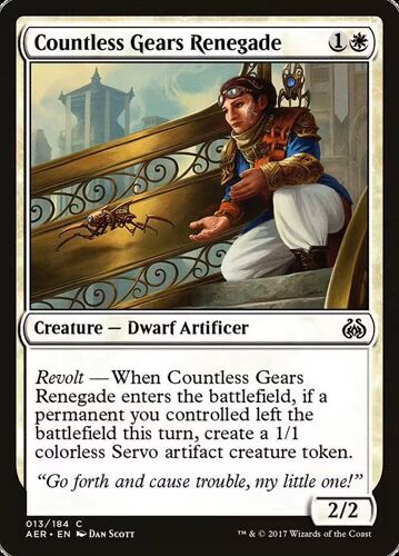 Countless Gears Renegade Aether Revolt (Aer) Vo