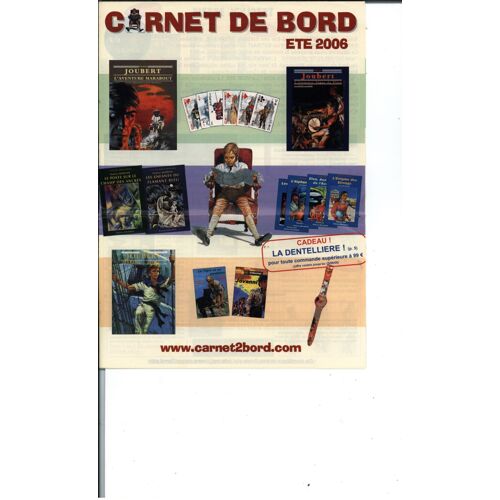Joubert . Catalogue Carnet De Bord  Été 2006