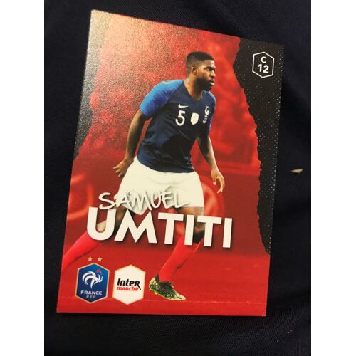 Vignette Samuel Umtiti - C12 - Panini - Intermarche