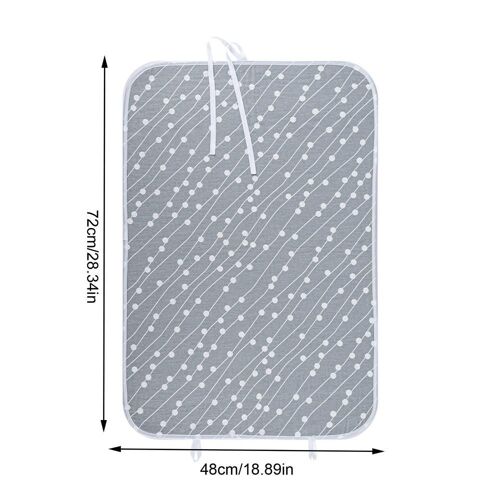 Polymères de fer portables pliables pour sèche-linge, protecteur supérieur, degré de chaleur, tampon de fer, manchon vapeur, planche à repasser, vêtements