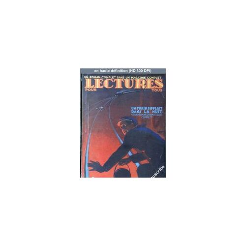 Lectures Pour Tous Mai 1935