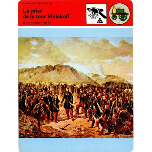 Fiche Edito-Service Histoire La Prise De La Tour Malakoff 8 Septembre 1855