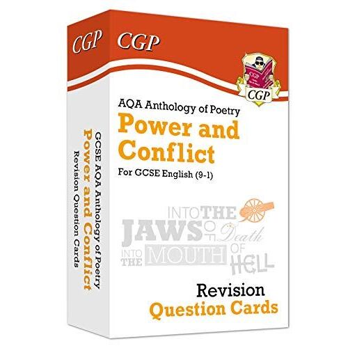 Gcse English: Aqa Power & Conflict Poetry Anthology - Revision Question Cards